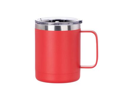 12oz/360ml Powder Coated Stainless Steel Mug(Red)