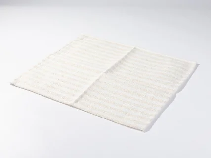 Sublimation Blanks Linen Table Mat(40*45cm, Beige and Light Yellow Stripe)