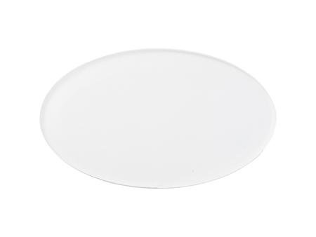 Sublimation Blanks Acrylic Name Badge(Oval, 7.6*4.5*0.4cm)