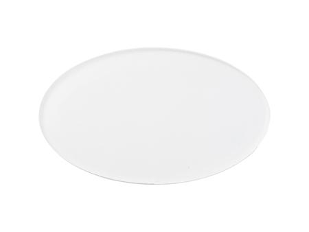 Sublimation Blanks Acrylic Name Badge(Oval, 7.6*4.5*0.4cm)