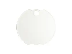 Sublimation Blanks Acrylic Name Tag for 40oz Stanley Tumbler (8.8*8.2*0.4cm,Bud Shape)