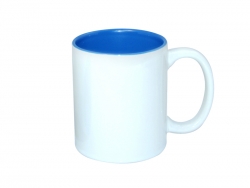Sublimation 11oz Two-Tone Color Mugs - Medium Blue