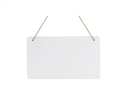 Sublimation Blanks HB Door Hanger (Rectangle,30.5*17.8*0.3cm)
