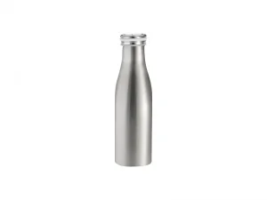 Sublimation 17oz/500ml Stainless Steel Milk Bottle (Silver)