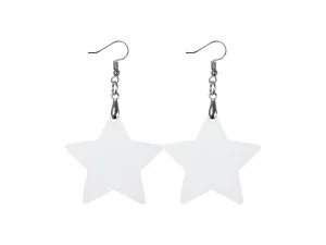 Sublimation Hardboard Earring (Star)