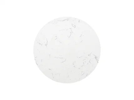 Sublimation Round Marble Texture Placemat w/ Non-Slip Pad (φ20cm/ 7.87&quot;)