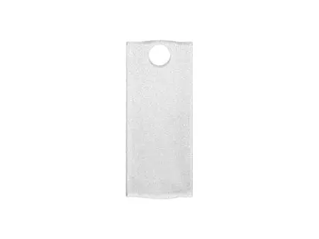Sublimation Blanks Acrylic Glitter Name Tag for 40oz Stanley Swivel lid (7.8*3.2*0.4cm)