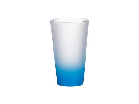 17oz Sublimation Glass Mug (Gradient Color Light Blue)