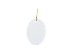 Ornamento Plástico Oval (5.6*7.8cm)