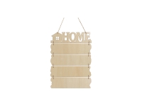 Sublimation Blanks 5 Pieces Plywood HOME Hanging Wall Signs (Rectangle)