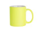 11oz Fluorescent Mug(Frosted, Light Yellow)