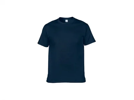 Cotton T-Shirt-Dark blue