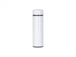 16oz/450ml Sublimation Smart Stainless Steel Flask w/ Temperature Display (White)