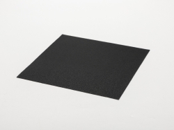 Craft Laserable Leather Sheet (Black/ Black Base, 30.5*30.5cm/ 12*12in)