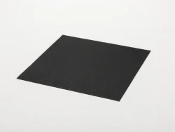 Craft Laserable Leather Sheet (Black/ Black Base, 30.5*30.5cm/ 12*12in)