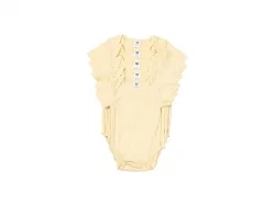 Sublimation Blanks Baby Onesie Short Sleeve(Yellow)