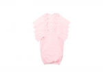 Sublimation Blanks Baby Long Sleeve Nightdress(Pink)