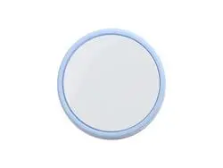 Sublimation Blanks Silicone Straw Cover w/ Insert(Blue,Round)