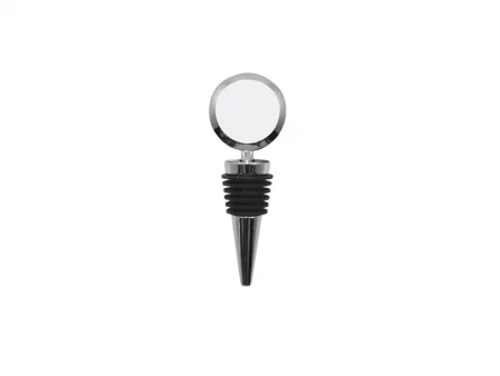 Sublimation Wine Bottle Stopper (Metal, Round)