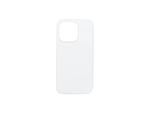Sublimation Blanks iPhone 15 Pro Max Cover with  insert (Rubber, White)