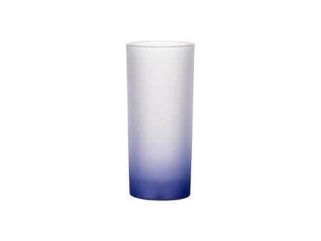 10oz Sublimation Glass Mug (Gradient Color Dark Blue)