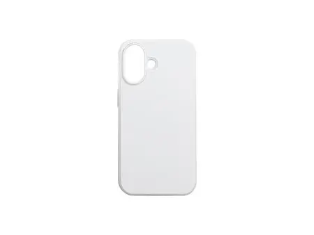 Sublimation iPhone 16 Cover w/ insert (Rubber, Clear)