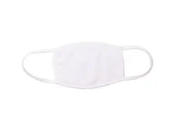 Sublimation Face Mask(Full White, Small)
