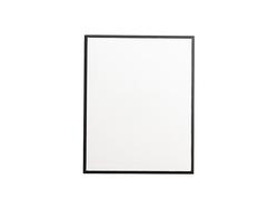 Placa de MDF de borde negro de 15 mm (20,32 * 25,4 cm / 8 &quot;* 10&quot;)