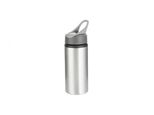 Sublimation 22oz/650ml Aluminum Bottle w/ Handle(Silver)