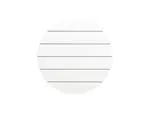 Sublimation Blanks Round MDF Sign w/ Stripes (φ25.4*1.5cm)