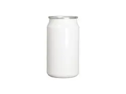 Frasco de alumínio em formato de cola de 350 ml (12 oz) sem tampa (branco)Quantidade mínima: 2.000 peças