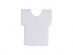 Sublimation T-Shirt Shaped Neoprene Bottle Cooler(11.5*13.5cm) MOQ: 200pcs