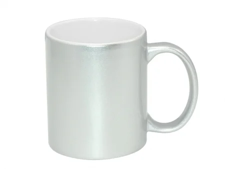 Sublimation 11oz Silver Sparkling Mug
