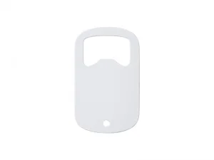 Sublimation Blanks Full White Stainless Steel Bottle Opener (3*5cm)