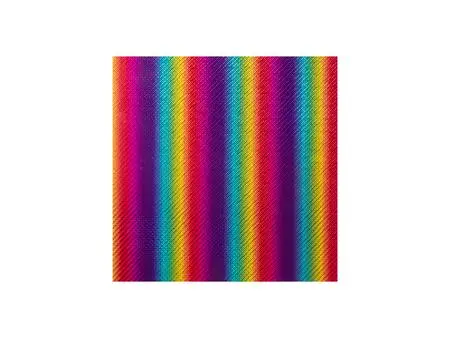 Adhesive Holographic Rainbow Vinyl(Twill Pattern, 12in*12 in)