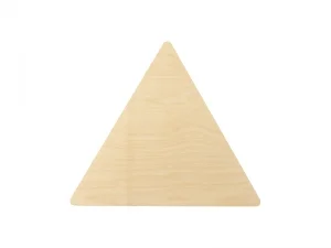 Sublimation Blanks Plywood Triangle Photo Frame (17.8*20.3*1.5cm)