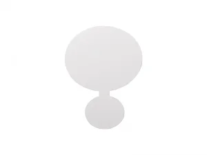 Sublimation Blanks Aluminum Photo Frame(Round,15.3*20.3*0.1cm)