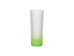 3oz Sublimation Shot Glass (Gradient Color Green)