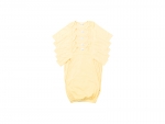Sublimation Blanks Baby Long Sleeve Nightdress(Yellow)