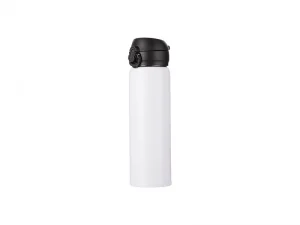 Sublimation 500ml/17oz Pop Lid Stainless Steel Bottle (White)