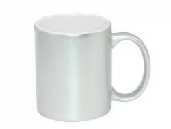 Sublimation 11oz Silver Sparkling Mug
