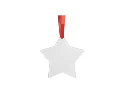 Sublimation Acrylic Ornament(Star, 7.6*7.6*0.2cm)