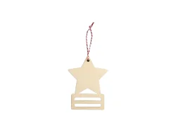 Sublimation Plywood Money Holder Ornament(11.2*15*0.4cm, Star Shape)