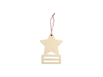 Sublimation Plywood Money Holder Ornament(11.2*15*0.4cm, Star Shape)