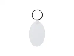 Sublimation Plastic Keyring (Oval, 4*6.3cm)