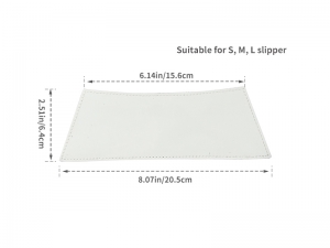 Sublimation PU Upper (2pcs/pack)