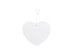 Adorno PET para Sublimação (Forma de Coração, 8.9*7.6cm)