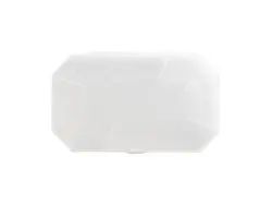 Plastic Glass Foot Files Storage Box