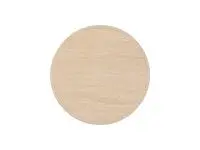 Engraving Blanks Round Leather Mug Coaster(Wood Texture W/ Silver, φ10cm)