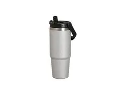 Copo de glitter prateado de 900 ml